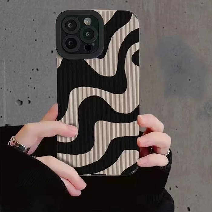 Wave Stripe iPhone Case — view 2 Wave Stripe iPhone Case — view 2
