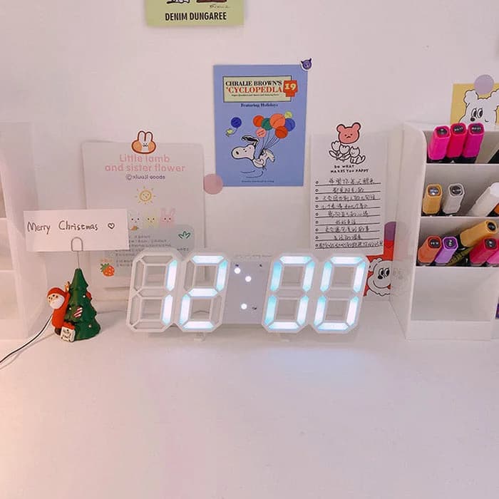 LED Nordic Digital Alarm Clock — view 2 LED Nordic Digital Alarm Clock — view 2