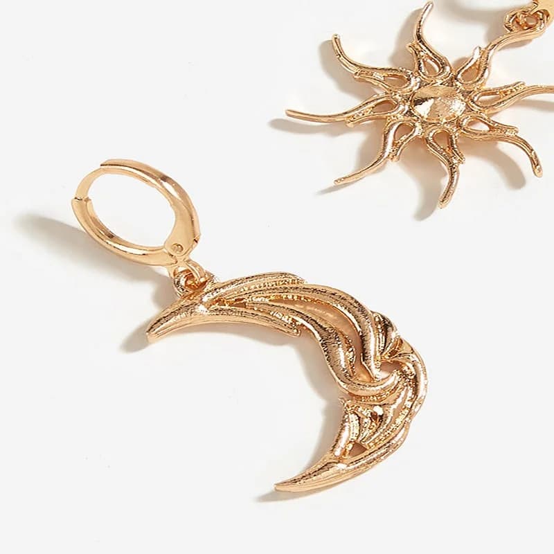 Sun & Moon Magic Earrings — view 2 Sun & Moon Magic Earrings — view 2