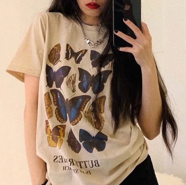 Butterflies T-Shirt — view 1 Butterflies T-Shirt — view 1