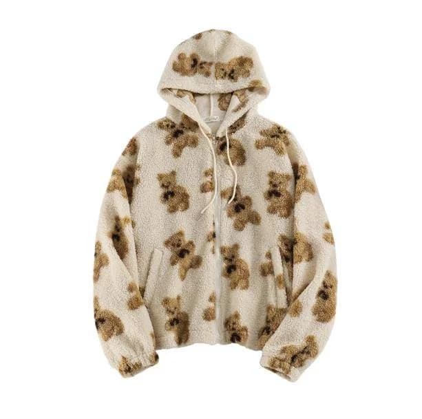 Cozy Teddy Bear Jacket — view 1 Cozy Teddy Bear Jacket — view 1