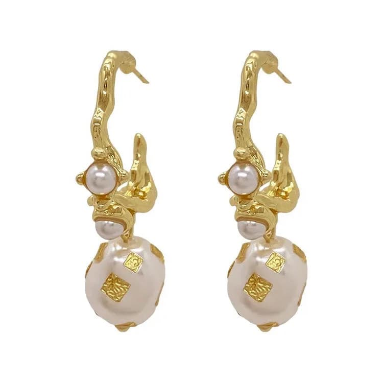 Vintage Style Renaissance Earrings — view 1 Vintage Style Renaissance Earrings — view 1
