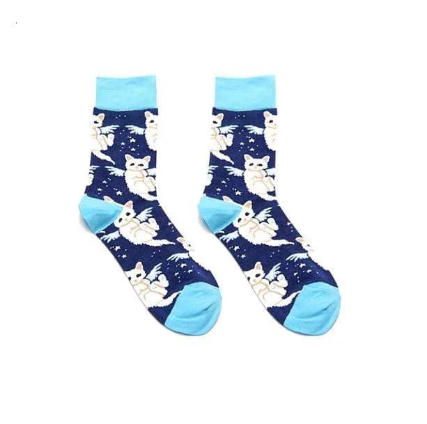 Flying Cat Socks — view 1 Flying Cat Socks — view 1