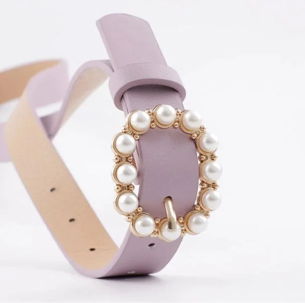Pearl Buckle Belt — view 2 Pearl Buckle Belt — view 2