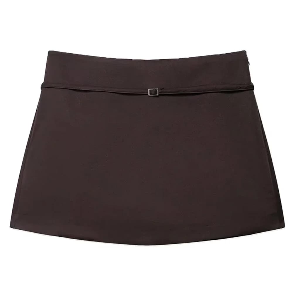 Late for Lecture Mini Skort — view 2 Late for Lecture Mini Skort — view 2