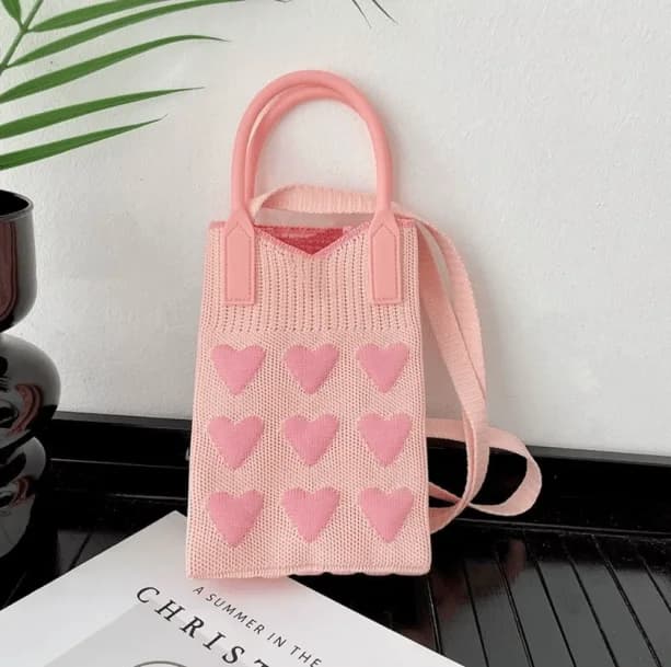 Y2K Hearts Handbag — view 2 Y2K Hearts Handbag — view 2