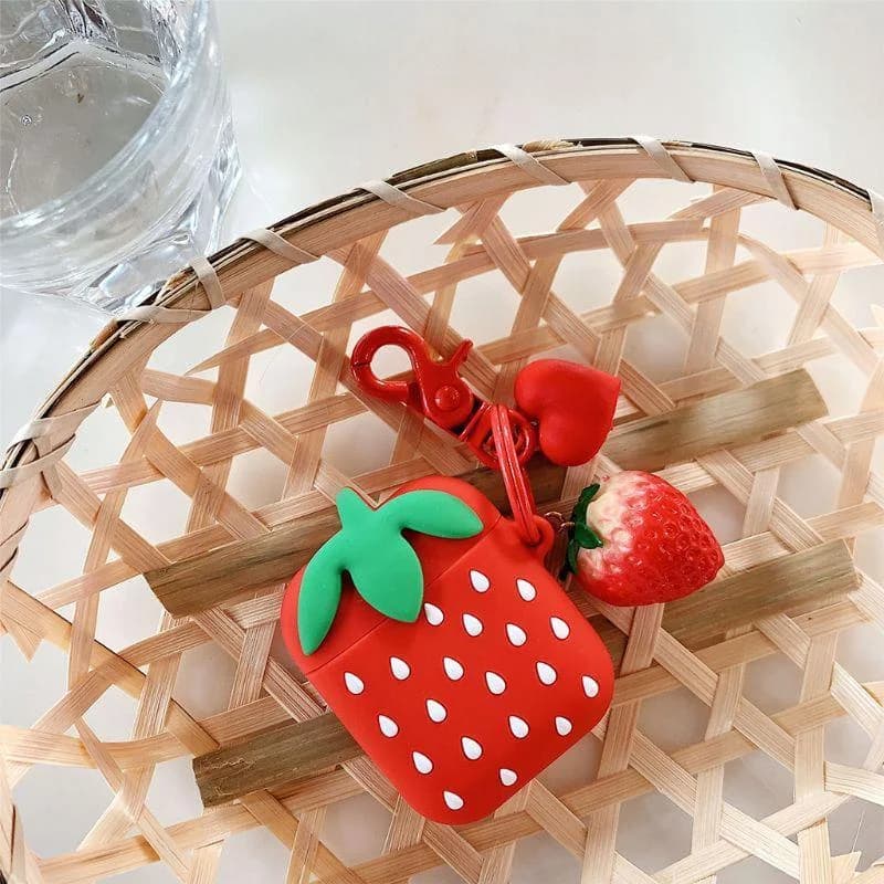 Strawberry Airpod Case — view 2 Strawberry Airpod Case — view 2