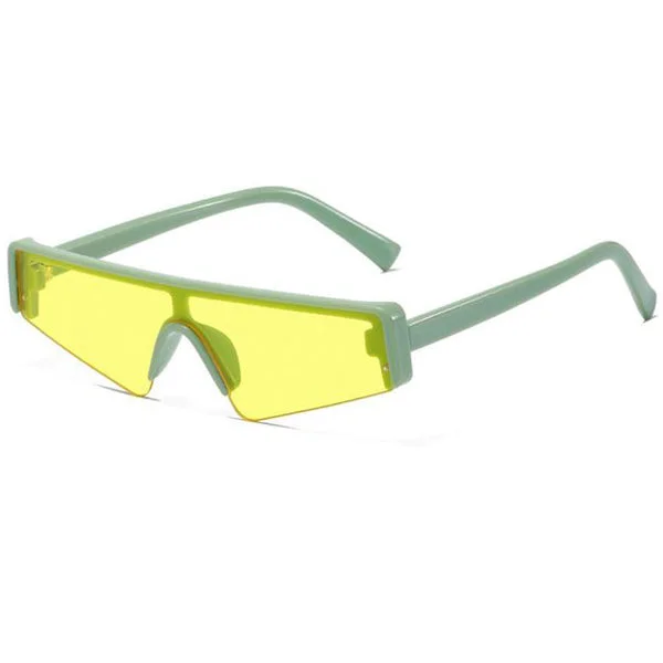Y2K Slim Visor Sunglasses — view 2 Y2K Slim Visor Sunglasses — view 2
