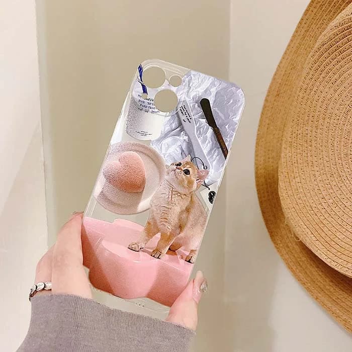 Cutie Cat iPhone Case — view 2 Cutie Cat iPhone Case — view 2