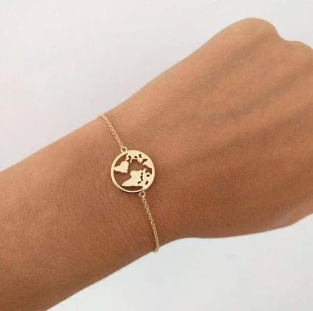 Planet Earth Bracelet — view 1 Planet Earth Bracelet — view 1