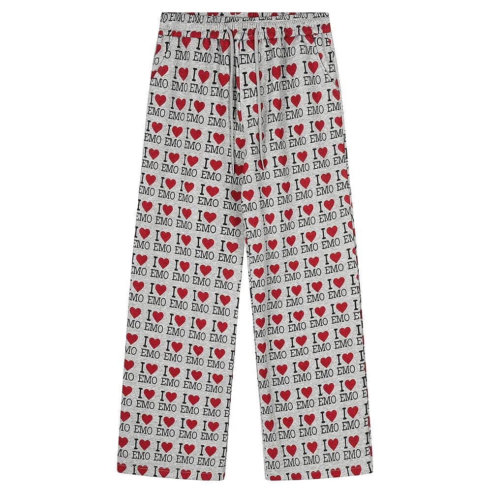 I Love Emo Sweatpants — view 1 I Love Emo Sweatpants — view 1