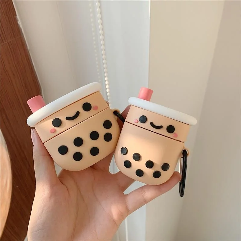 Boba Tea Airpods Case — view 2 Boba Tea Airpods Case — view 2