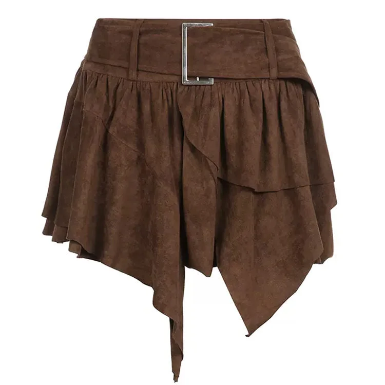 Fairycore Aesthetic Cord Skirt — view 1 Fairycore Aesthetic Cord Skirt — view 1