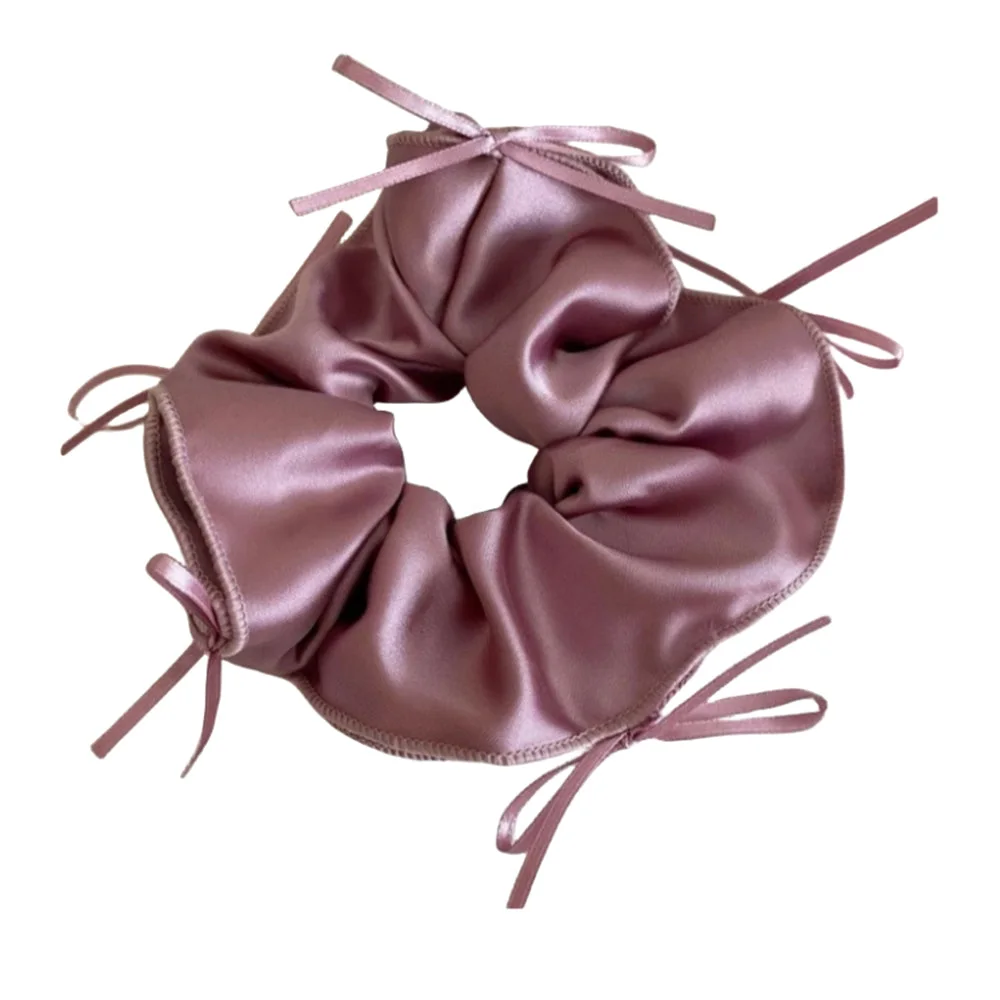 Balletcore Satin Scrunchie — view 1 Balletcore Satin Scrunchie — view 1