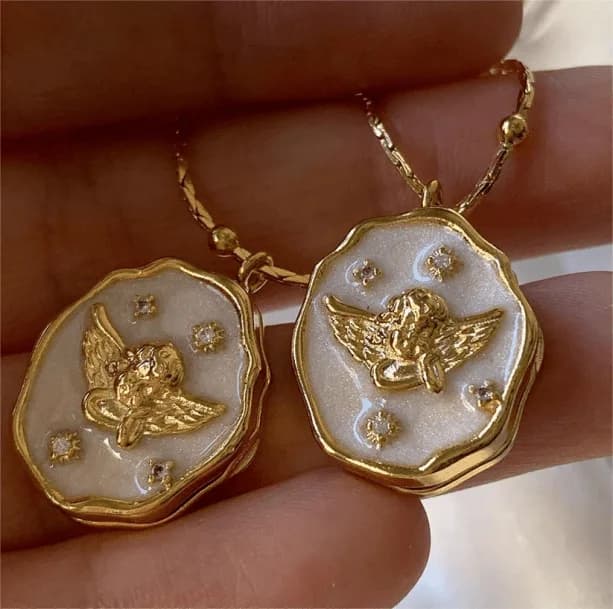 Angelic Heart Necklace — view 2 Angelic Heart Necklace — view 2