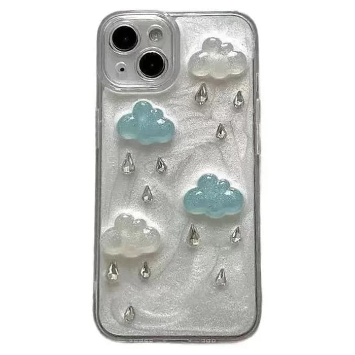 Cloud Crystal Drop iPhone Case — view 1 Cloud Crystal Drop iPhone Case — view 1