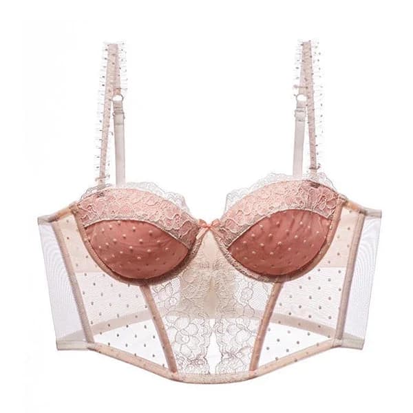 Polka Dot Corset Top — view 1 Polka Dot Corset Top — view 1