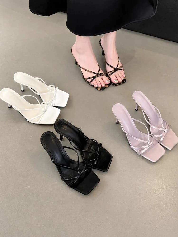 Square Toe Heels — view 1 Square Toe Heels — view 1