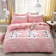 Cute Bunny Bed Set