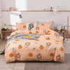 Cute Orange Bed Set