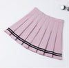 High Waist Pleated Skirts