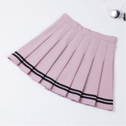 High Waist Pleated Skirts