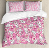 Kawaii Funky Bunny Bed Set