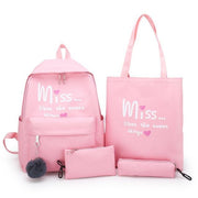 Kawaii Miss Backpack Set