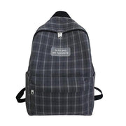 Kawaii Plaid Backpack