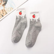 Kawaii Tomato Socks