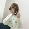 Kawaii Ulzzang Clouds Sweater
