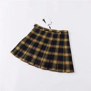 Punk Style Pleated Skirt