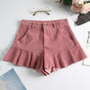Wide Leg Ruffle Kawaii Shorts