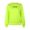 Neon Sweatshirt Green