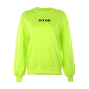 Neon Sweatshirt Green